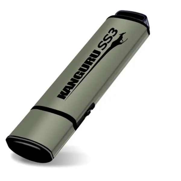 iStorage Kanguru SS3™ SuperSpeed USB3.0 64GB |Secure Flash Drive| Physical Write Protect Switch | Windows “Ready Boost” compatible | Simple Driverless Setup | Plug and Play