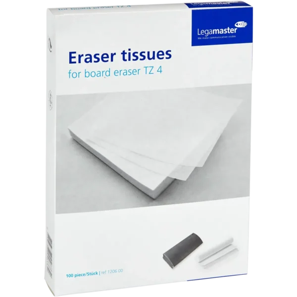 Legamaster eraser tissue for TZ 4 whiteboard eraser 100pcs