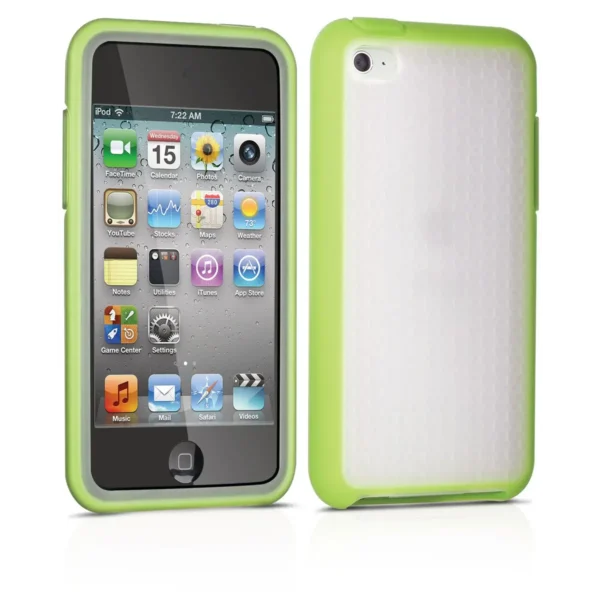 Philips DLA4261/17 MP3/MP4 player case Shell case Green, Transparent Silicone