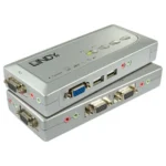 Lindy Compact USB Audio 4 KVM switch