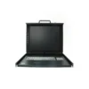 LevelOne 17″ LCD KVM Rack Console, English K/B