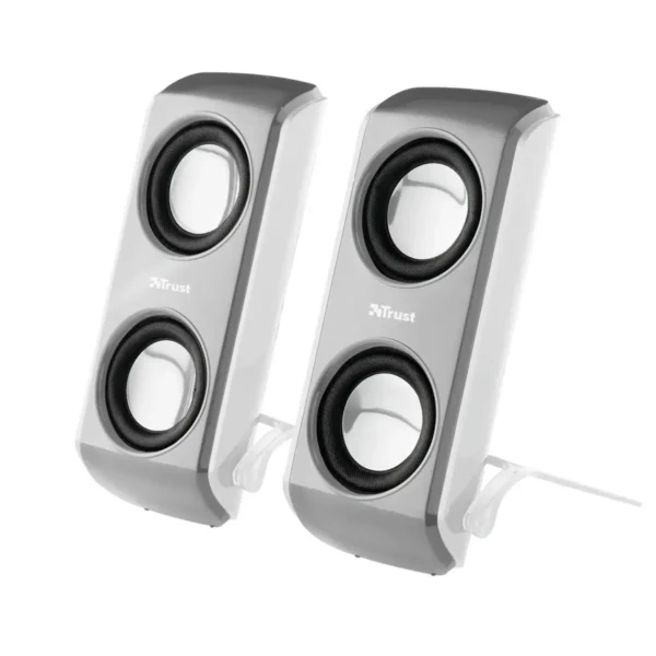 Trust Portable Notebook Speakers Silver Wired