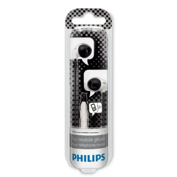 Philips SHE3575BW/28 headphones/headset Wired In-ear Black, White