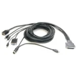 Neomounts KVM Switch cable, PS/2 & AT/Serial