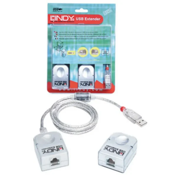 Lindy CAT5 USB Extender Premium interface cards/adapter
