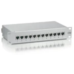 Equip 12-Port Cat.5e Shielded Patch Panel, Light Grey