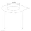 Neomounts FPMA-CRS5 Ceiling cover – diam. 52 mm