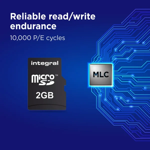 Integral 2GB MICRO SD MLC FLASH + ADAPTER