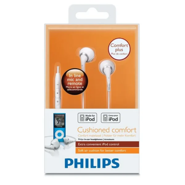 Philips SHE4505/28 headphones/headset Wired In-ear White