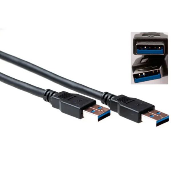 ACT USB 3.0 A male – USB A male 1,00 m