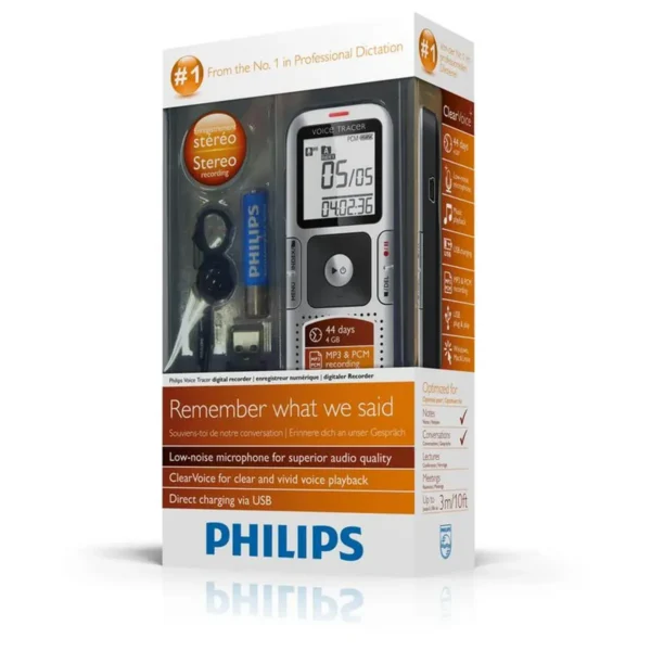 Philips Voice Tracer digital recorder LFH0655/27