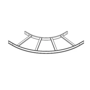 Middle Atlantic Products 90 degree Horizontal Bend 12″