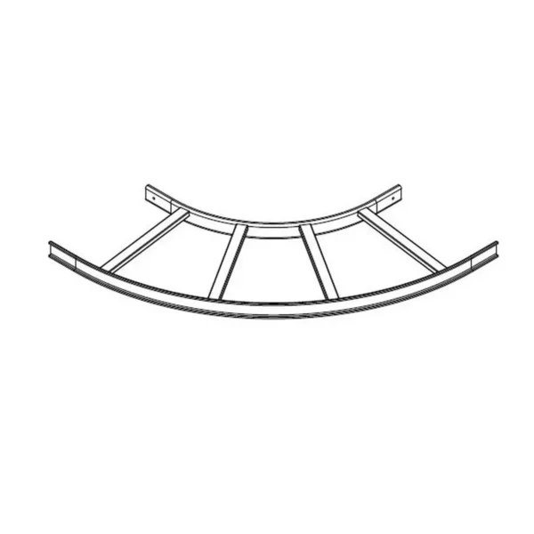Middle Atlantic Products 90 degree Horizontal Bend 12″
