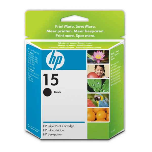 HP 15 Large Black Original Ink Cartridge