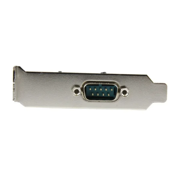 StarTech.com 1-port PCI Express RS232 Serial Adapter Card – PCIe RS232 Serial Host Controller Card – PCIe to Serial DB9 – 16550 UART – Low Profile Expansion Card – Windows & Linux