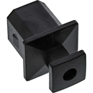 InLine Dust Cover for USB-B female, black, 50 pcs.