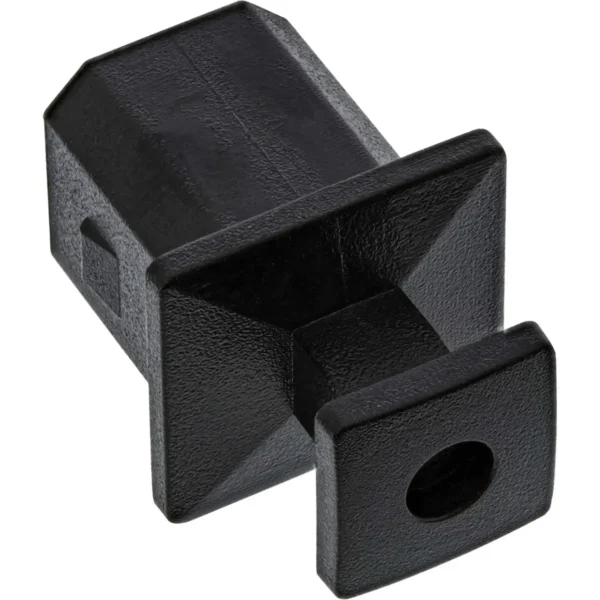 InLine Dust Cover for USB-B female, black, 50 pcs.