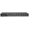 Intellinet 16-Port Rackmount KVM Switch, Combo USB + PS/2, On-Screen Display, Cables included