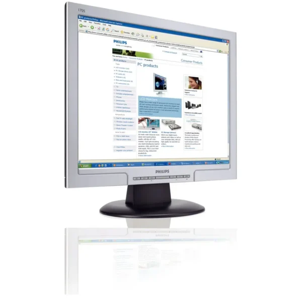 Philips 170S8FS/00 computer monitor 43.2 cm (17″) 1280 x 1024 pixels Silver