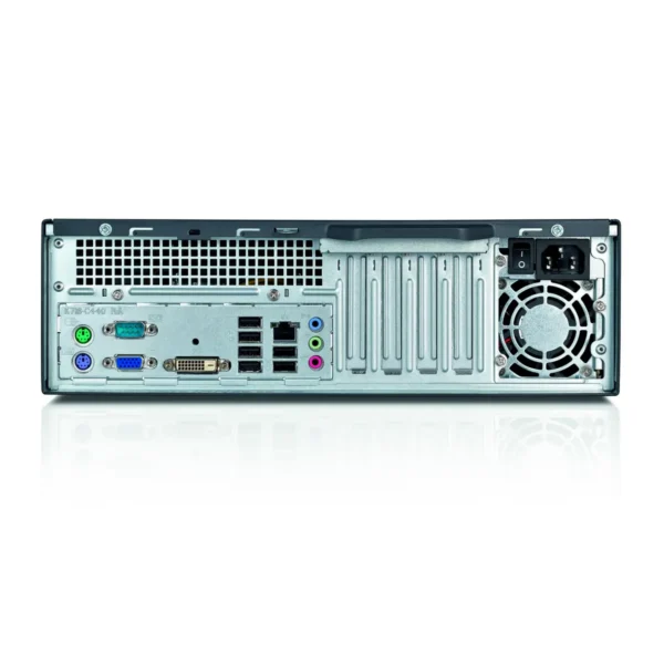 Fujitsu ESPRIMO E3721 Intel® Core™ i3 i3-550 2 GB DDR3-SDRAM 500 GB Intel HD Windows 7 Professional SFF PC Black