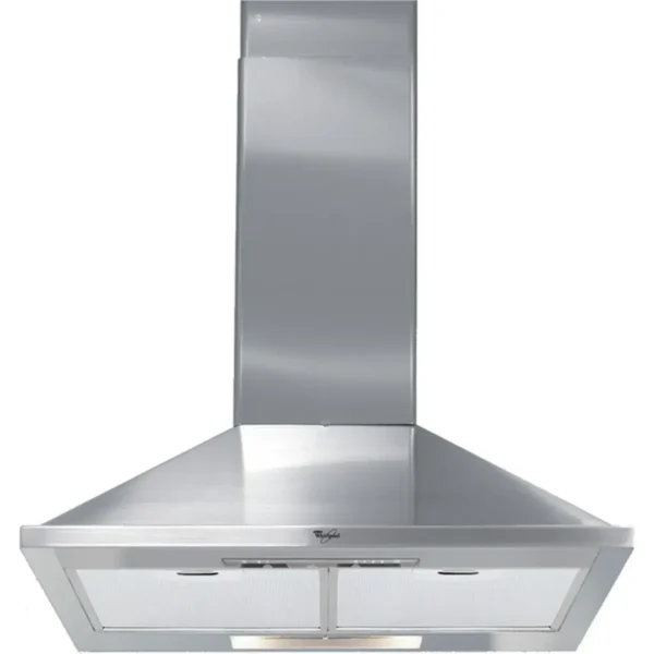 Whirlpool AKR563IX cooker hood Wall-mounted Stainless steel 600 m³/h