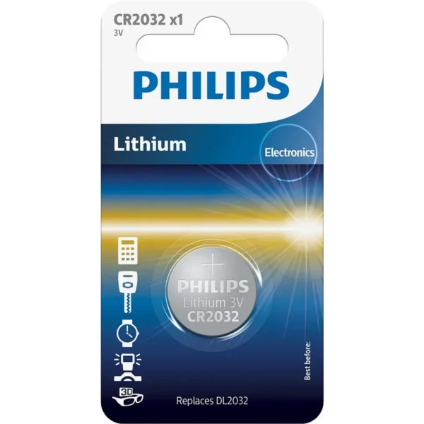Philips Minicells Battery CR2032/01B