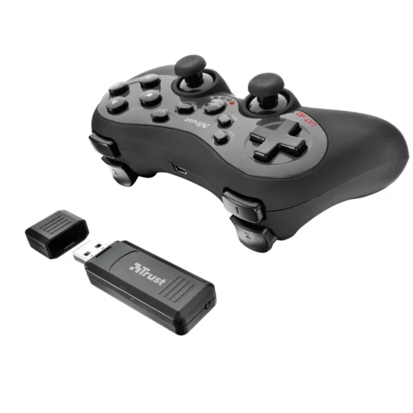 Trust GXT 30 Black USB 2.0 Joystick Analogue PC, Playstation 3