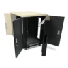 APC Netshelter CX 18U Freestanding rack Oak