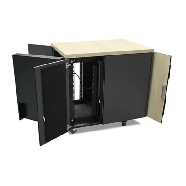 APC Netshelter CX 18U Freestanding rack Oak