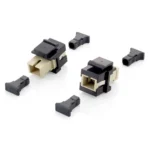 Equip Fiber Optic Keystone Adapter, SC Simplex