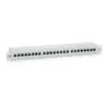 Equip 24-Port Cat.6 Shielded Patch Panel, Light Grey
