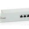 Equip 24-Port Cat.6 Shielded Patch Panel, Light Grey