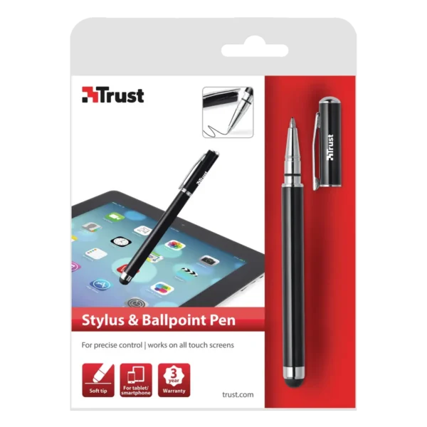 Trust 18316 stylus pen 17 g Black