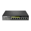 D-Link DGS-1008P network switch Unmanaged Gigabit Ethernet (10/100/1000) Power over Ethernet (PoE) Black