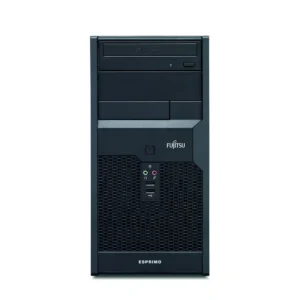 Fujitsu ESPRIMO P3521 Intel® Core™2 Duo E6600 3 GB DDR3-SDRAM 320 GB Intel® GMA 4500 Windows 7 Professional Micro Tower PC Black