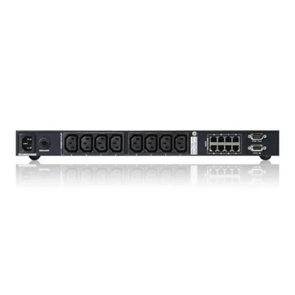 ATEN PN0108 power distribution unit (PDU) 8 AC outlet(s) 1U Black