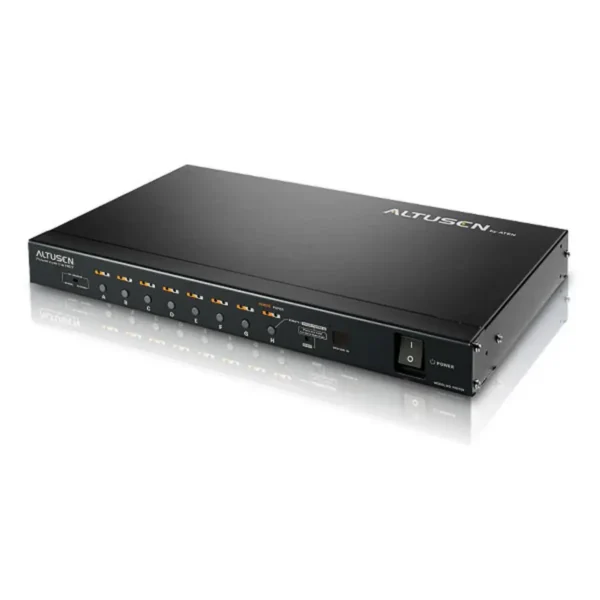 ATEN PN0108 power distribution unit (PDU) 8 AC outlet(s) 1U Black