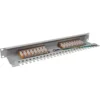 InLine Patch Panel Cat.6 16 Port 19″ 1HE light grey RAL7035