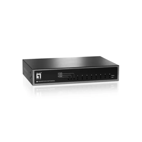 LevelOne 8-Port FXO H.323/SIP Gateway