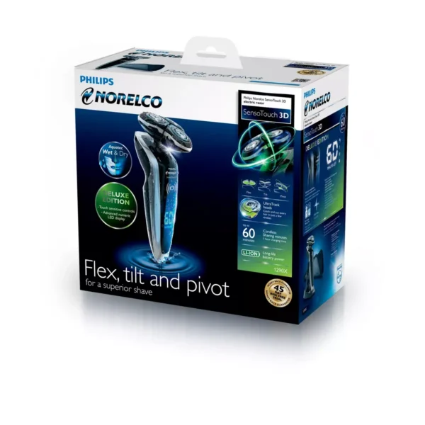 Philips Norelco SensoTouch 3D wet and dry electric razor 1290X/40
