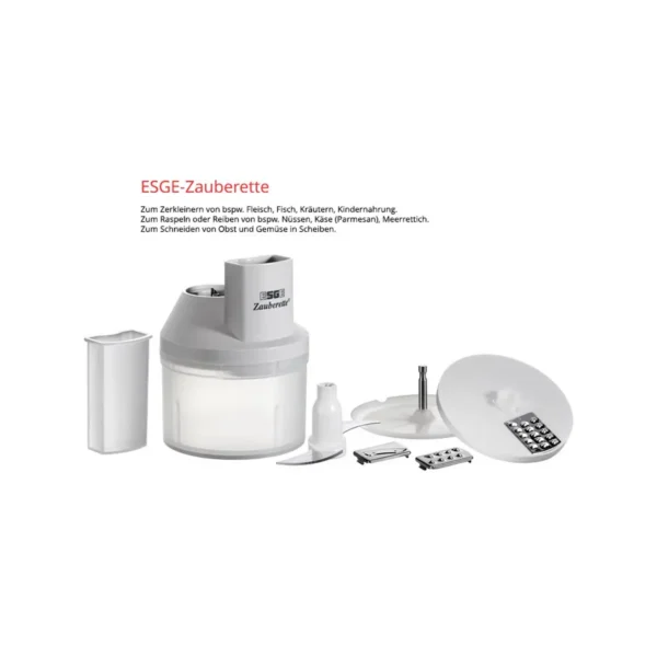 ESGE ESG 6500 Immersion blender Grey, Transparent, White