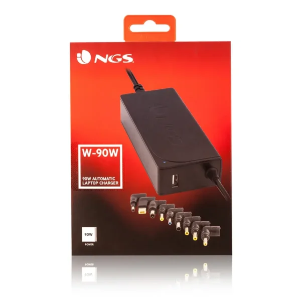 NGS W-90 power adapter/inverter Indoor 90 W Black