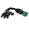 StarTech.com Discontinued and replaced by PEX8S1050 – 4 Port Native PCI Express RS232 Serial Adapter Card with 16950 UART – PCIe RS232 Serial Card
