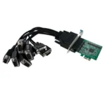 StarTech.com Discontinued and replaced by PEX8S1050 – 4 Port Native PCI Express RS232 Serial Adapter Card with 16950 UART – PCIe RS232 Serial Card