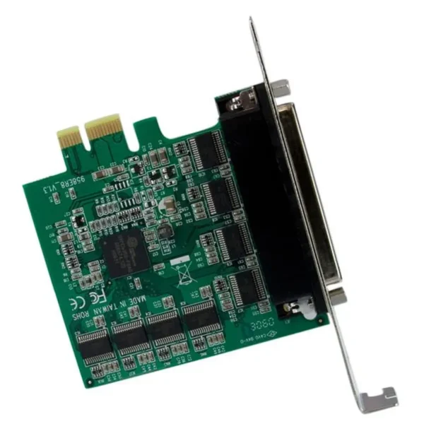 StarTech.com Discontinued and replaced by PEX8S1050 – 4 Port Native PCI Express RS232 Serial Adapter Card with 16950 UART – PCIe RS232 Serial Card