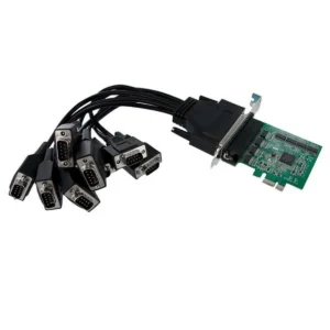 StarTech.com Discontinued and replaced by PEX8S1050 – 4 Port Native PCI Express RS232 Serial Adapter Card with 16950 UART – PCIe RS232 Serial Card