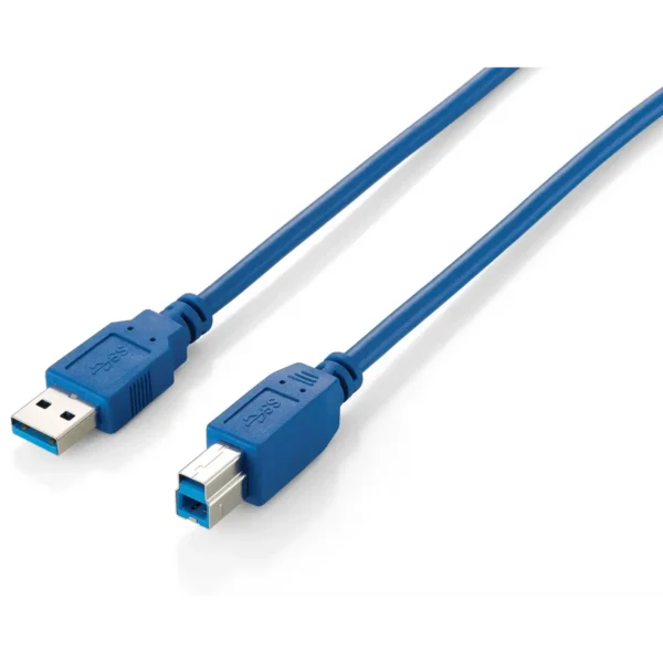 Equip USB 3.0 Type A to Type B Cable, 3.0m , Blue