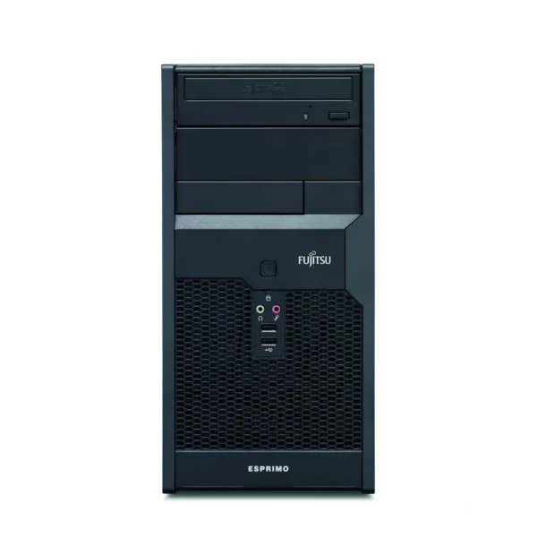 Fujitsu ESPRIMO P2560 Intel® Core™2 Duo E6300 2 GB DDR3-SDRAM 500 GB Intel® GMA 4500M Windows 7 Professional Micro Tower PC Black