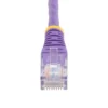 StarTech.com Cat5e Patch Cable with Molded RJ45 Connectors – 6 ft. – Purple