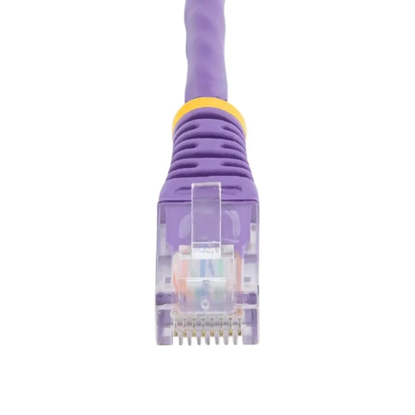 StarTech.com Cat5e Patch Cable with Molded RJ45 Connectors – 6 ft. – Purple